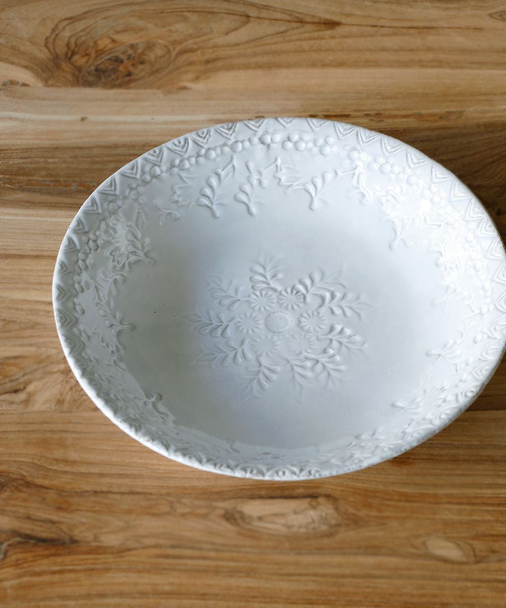 Astier de Villatte フルール・デザートプレート | ブランドジュリエ